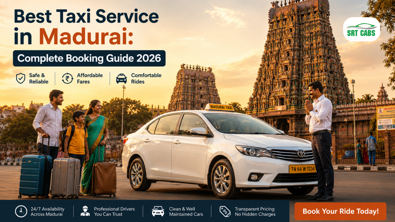 How to Choose the Best Taxi Service in Madurai for Safe Travel?